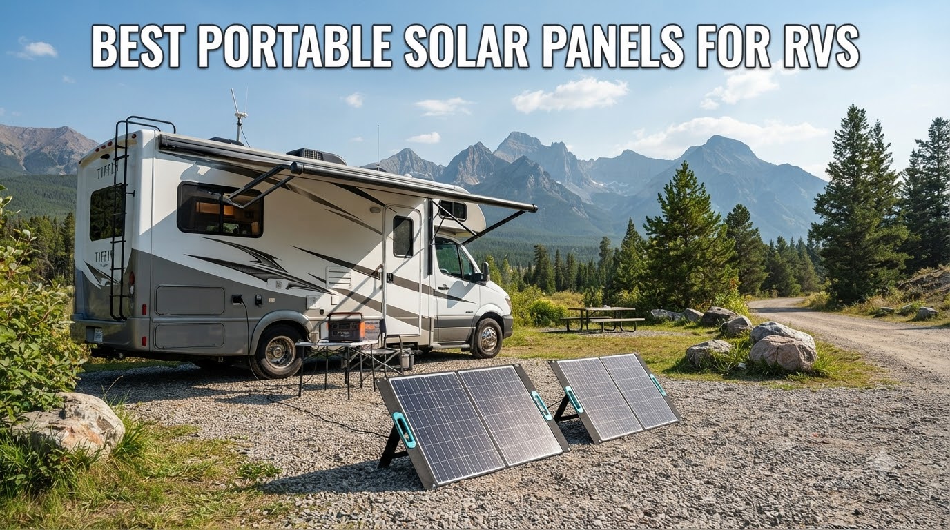 Best Portable Solar Panels for RVs