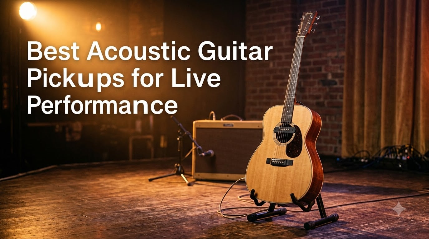 Best Acoustic Guitar Pickups for Live Performance