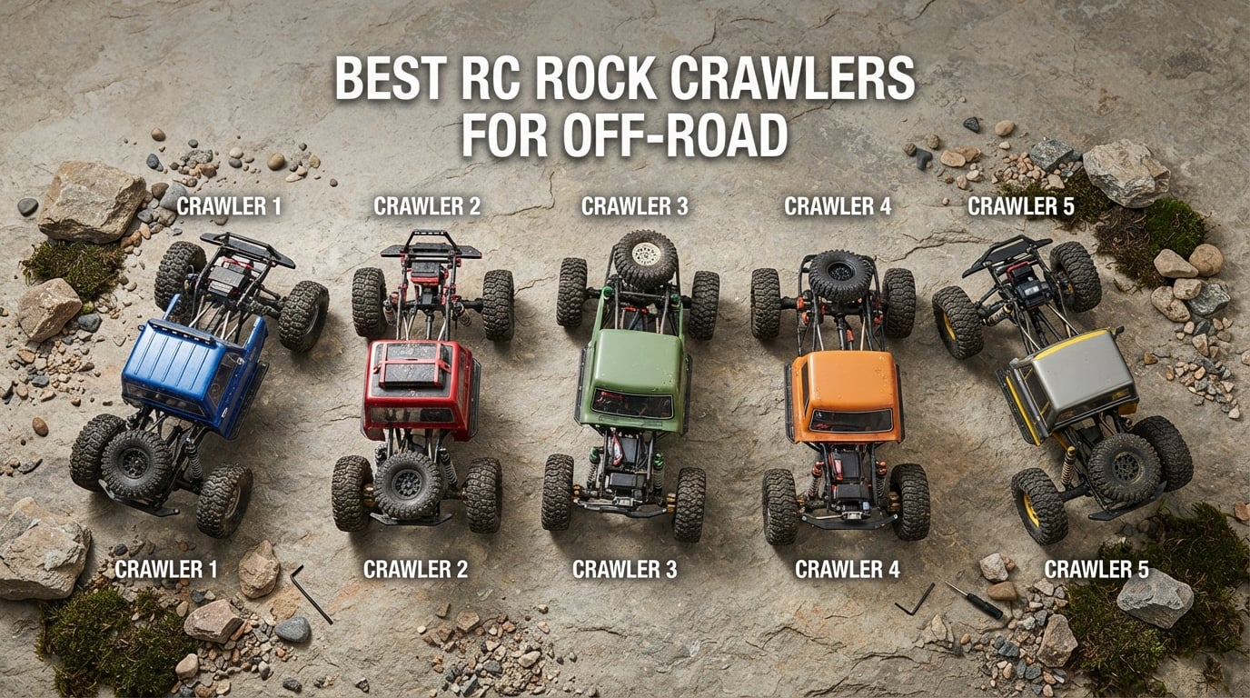 Best RC Rock Crawlers for Off-Road