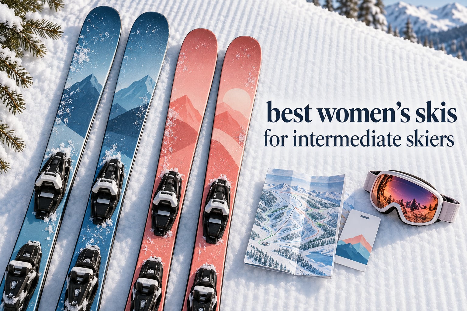 best women's skis for intermediate skiers
