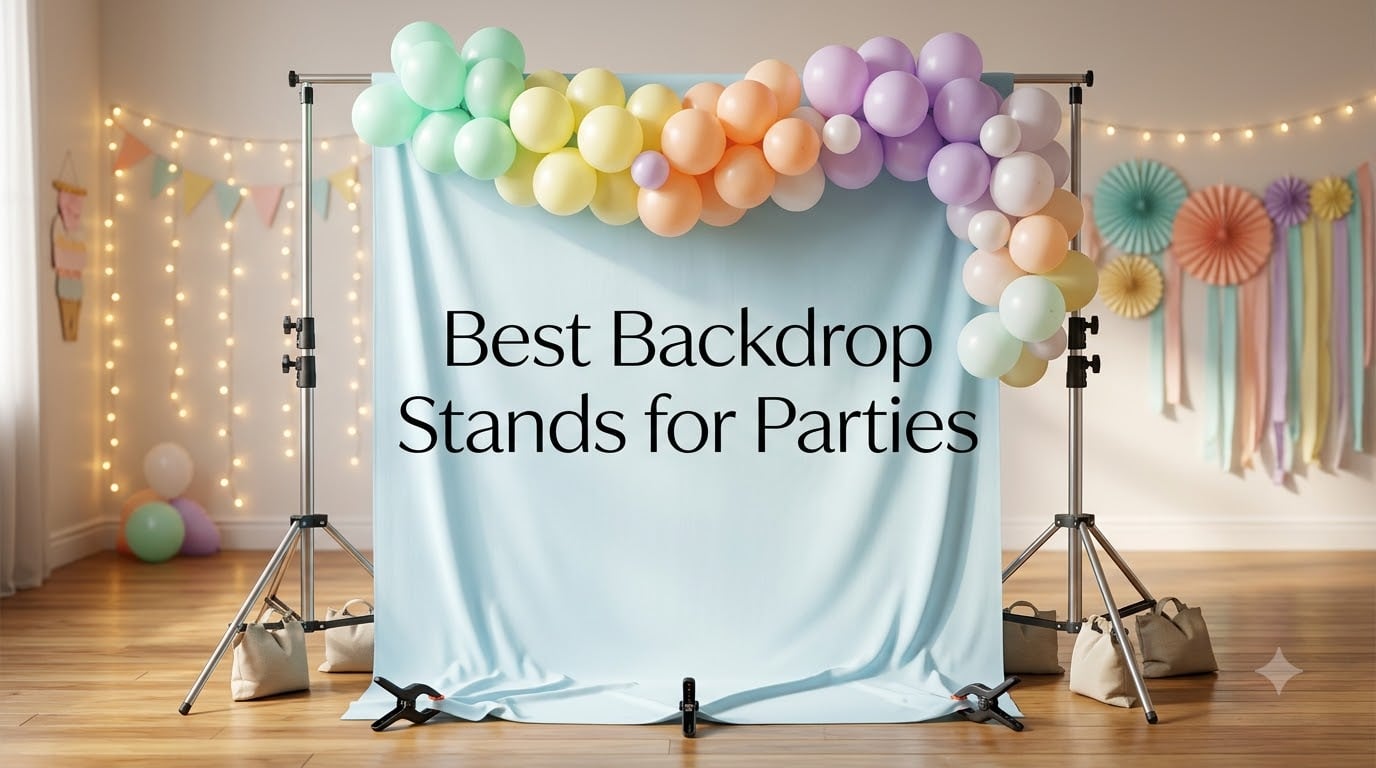Best Backdrop Stands for Parties