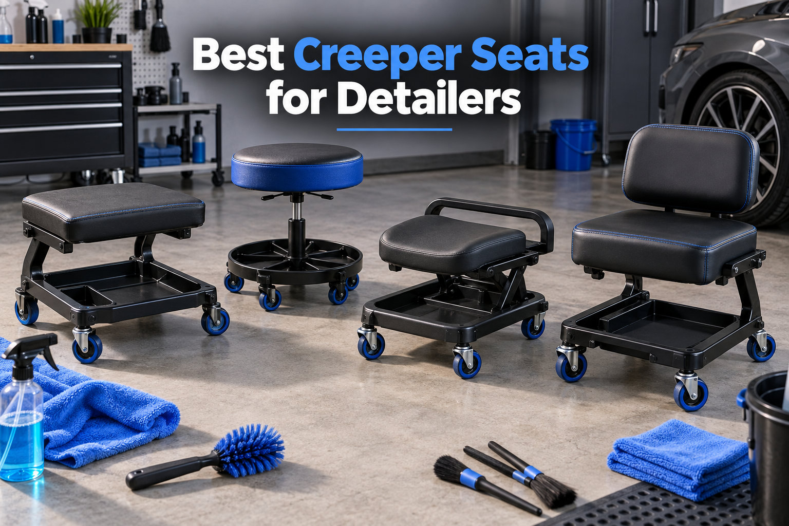 Best Creeper Seats for Detailers