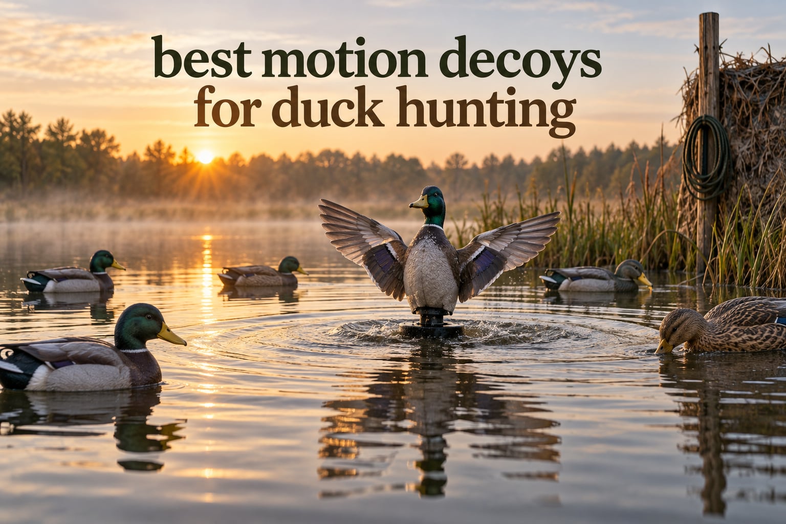 best motion decoys for duck hunting