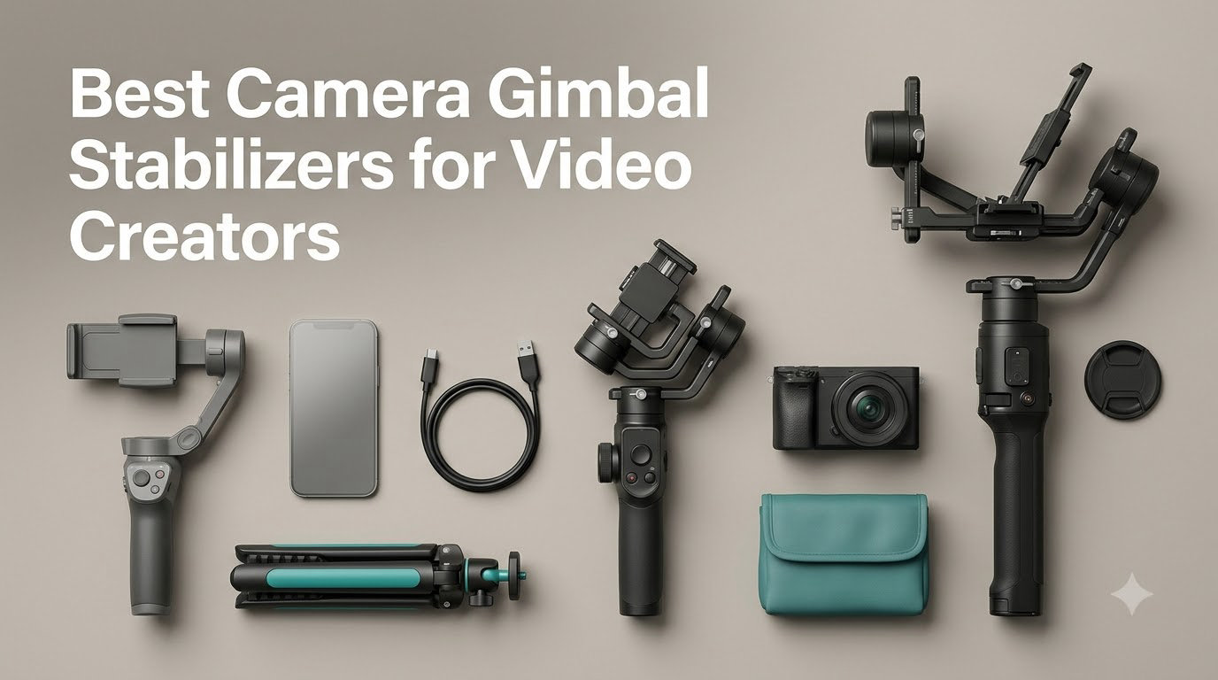 Best Camera Gimbal Stabilizers for Video Creators