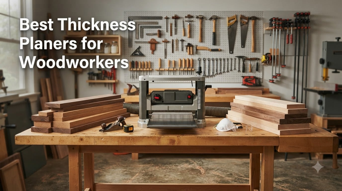 Best Thickness Planers for Woodworkers