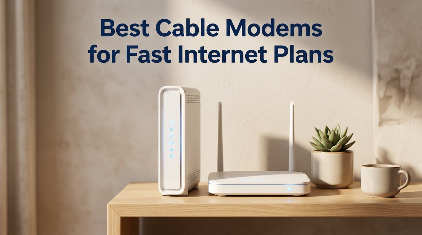 Best Cable Modems for Fast Internet Plans