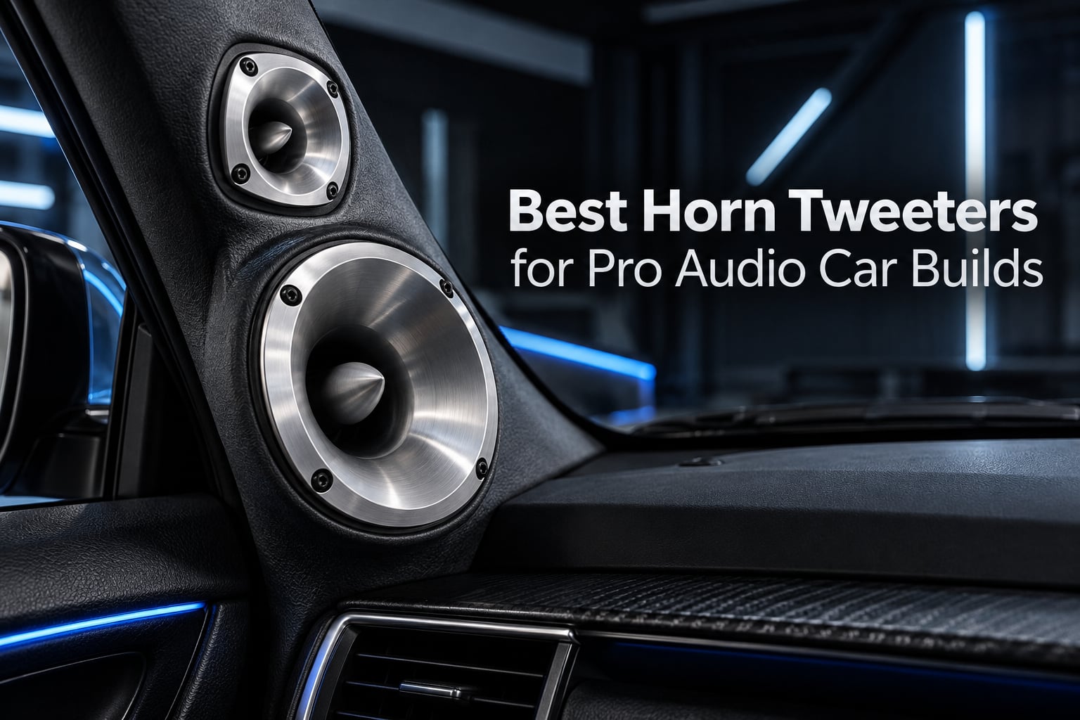 Best Horn Tweeters for Pro Audio Car Builds