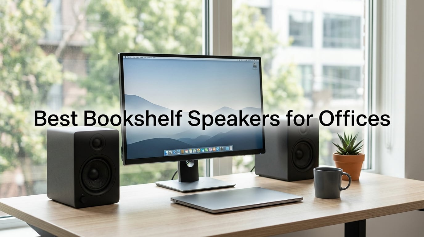 Best Bookshelf Speakers for Offices