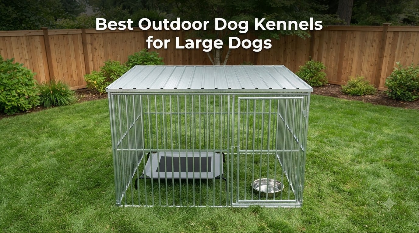 Best Outdoor Dog Kennels for Large Dogs