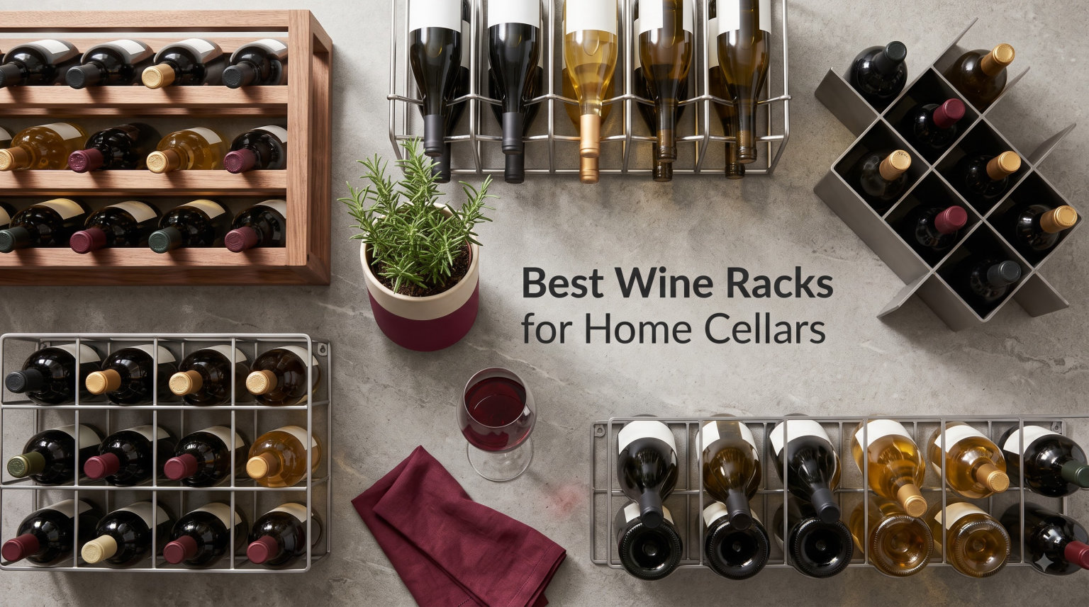Best Wine Racks for Home Cellars