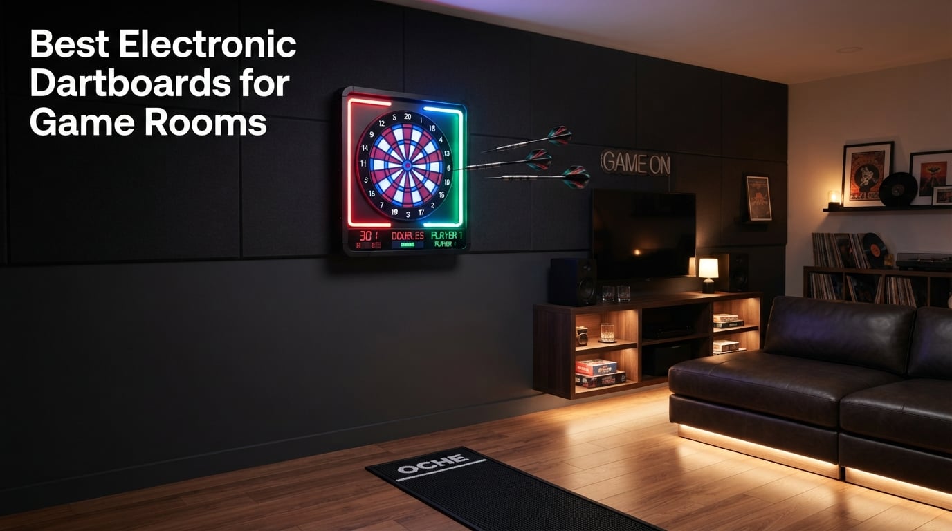 Best Electronic Dartboards for Game Rooms