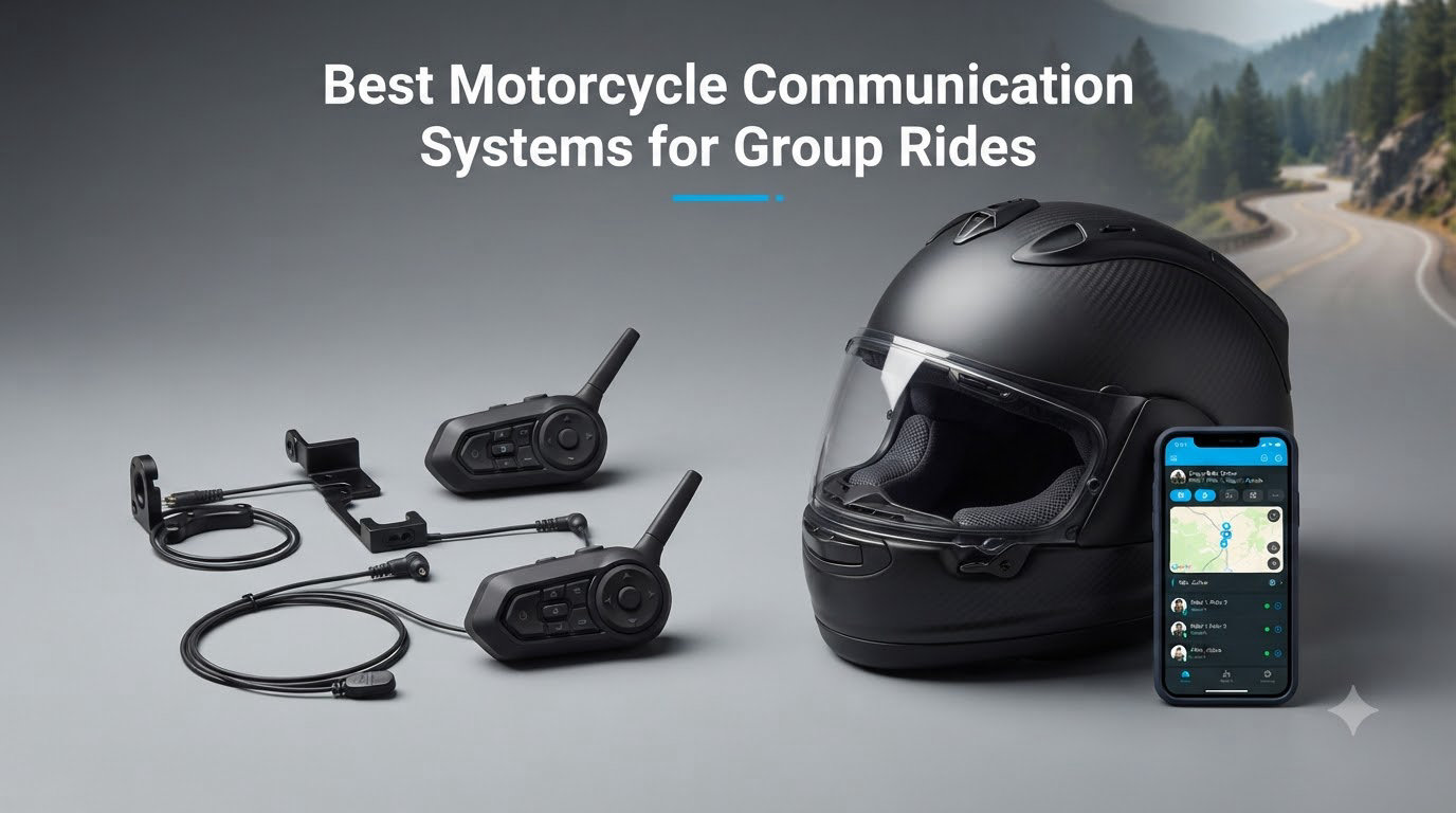 Best Motorcycle Communication Systems for Group Rides