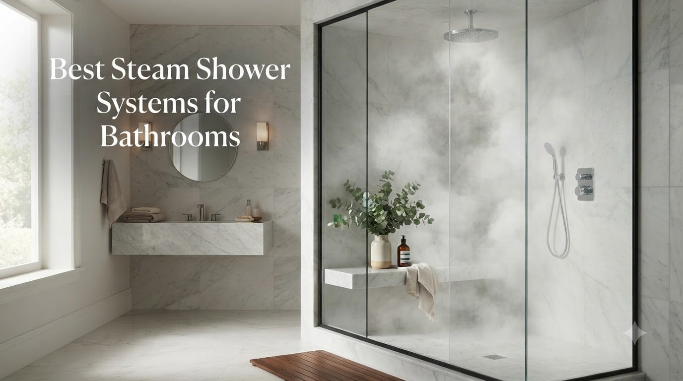 Best Steam Shower Systems for Bathrooms