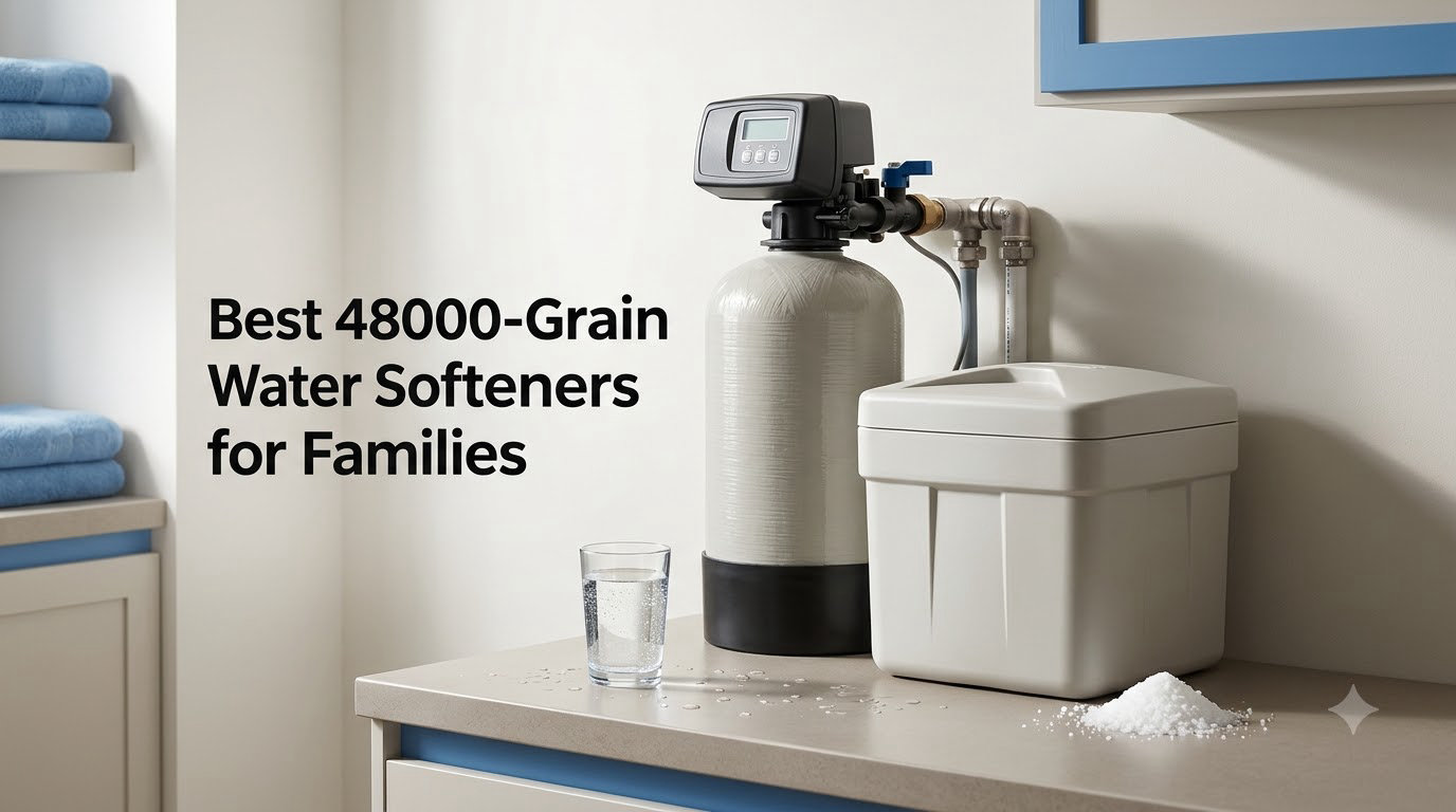 Best 48000-Grain Water Softeners for Families