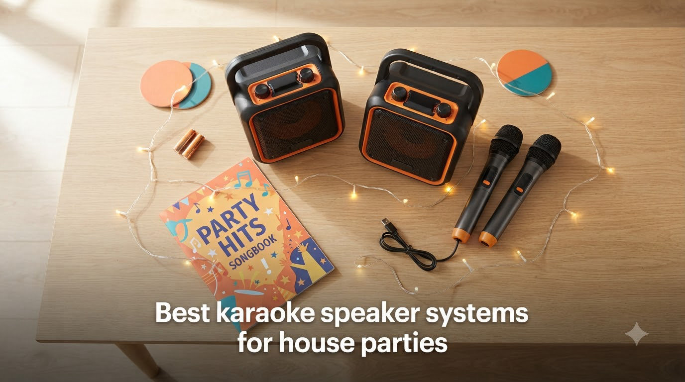 Best karaoke speaker systems for house parties