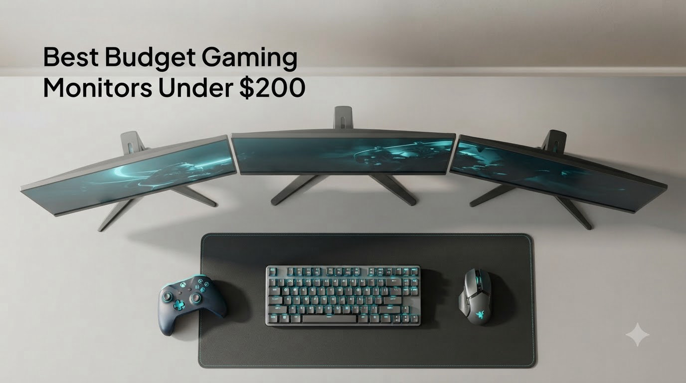 Best Budget Gaming Monitors Under $200