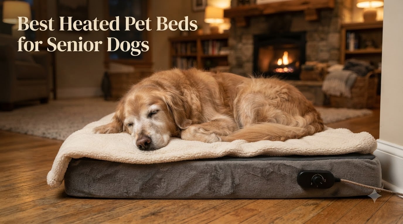 Best Heated Pet Beds for Senior Dogs