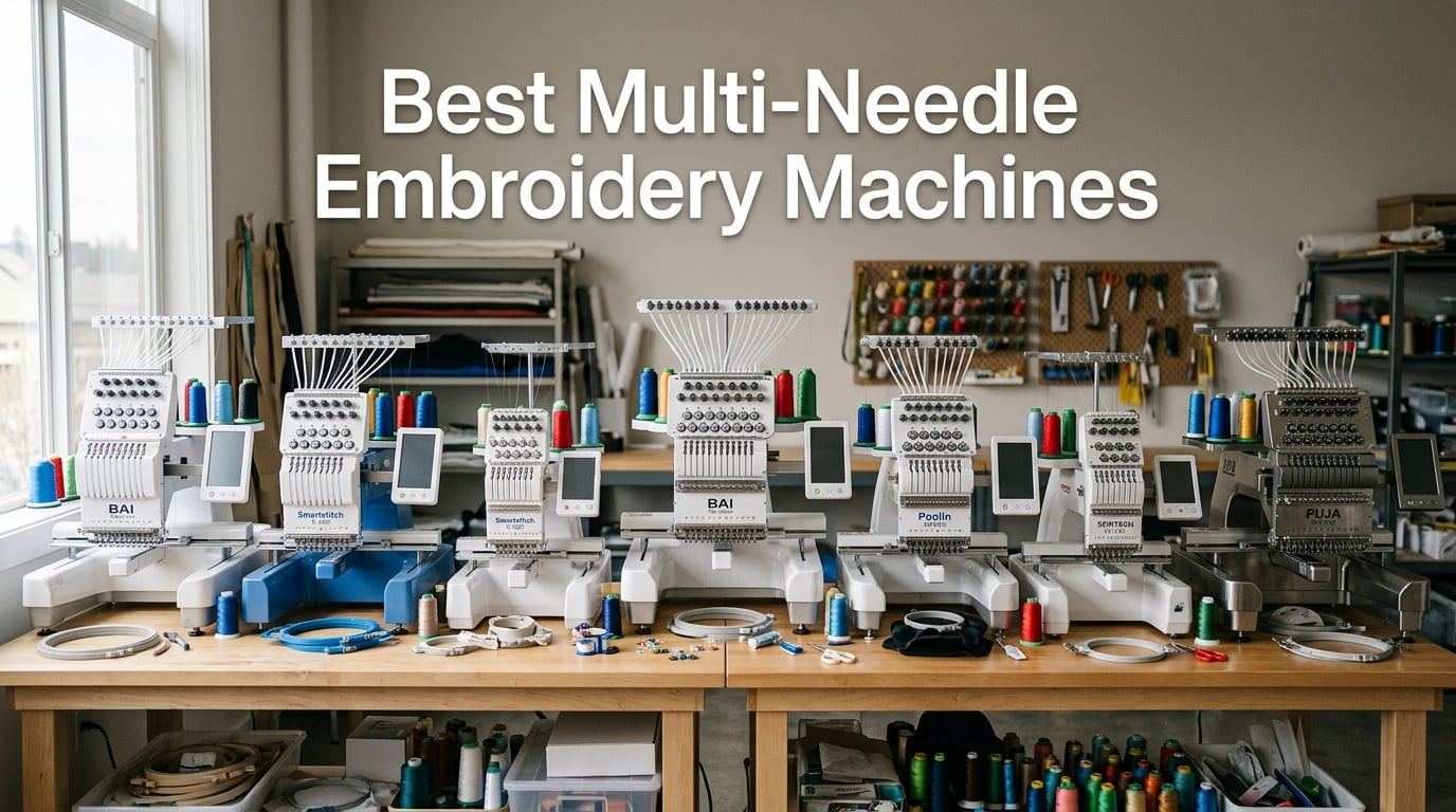 Best Multi-Needle Embroidery Machines