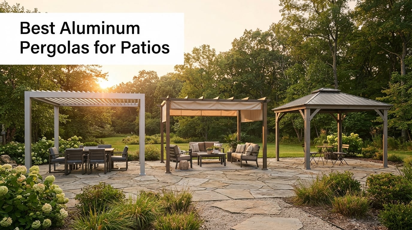 Best Aluminum Pergolas for Patios