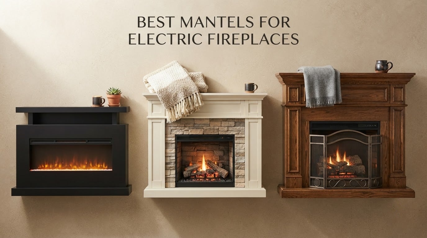 Best Mantels for Electric Fireplaces