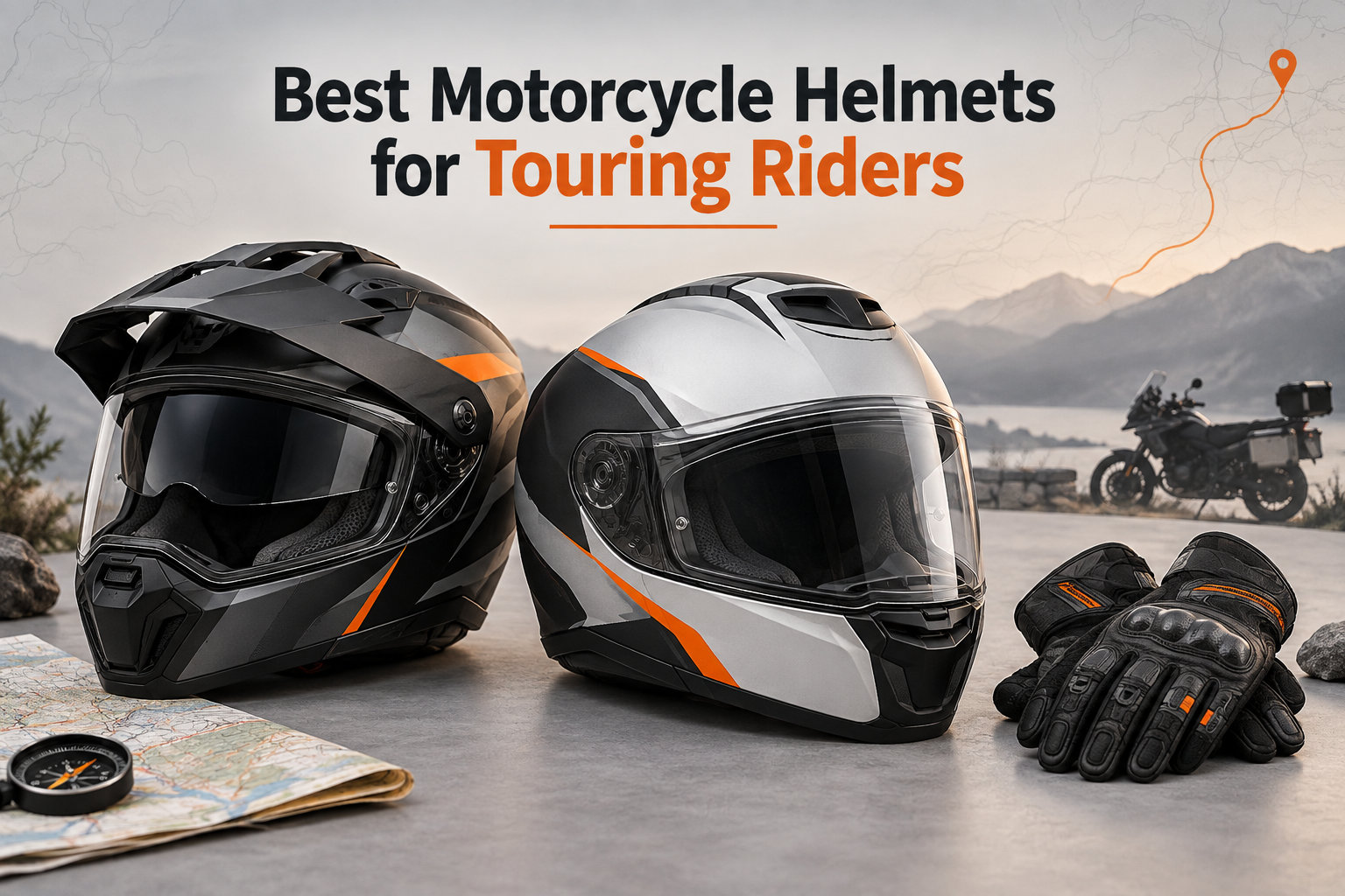 Best Motorcycle Helmets for Touring Riders