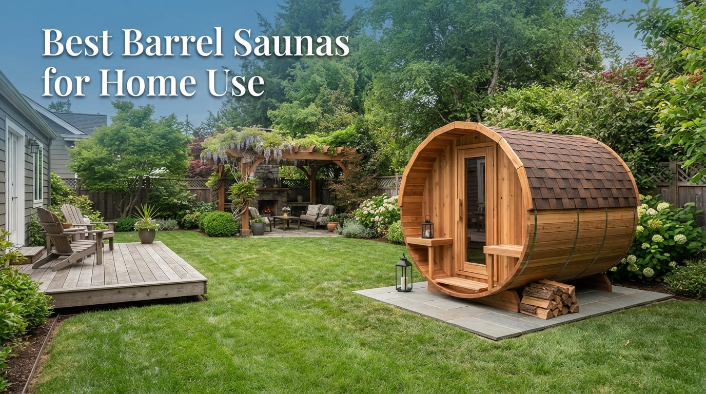 Best Barrel Saunas for Home Use