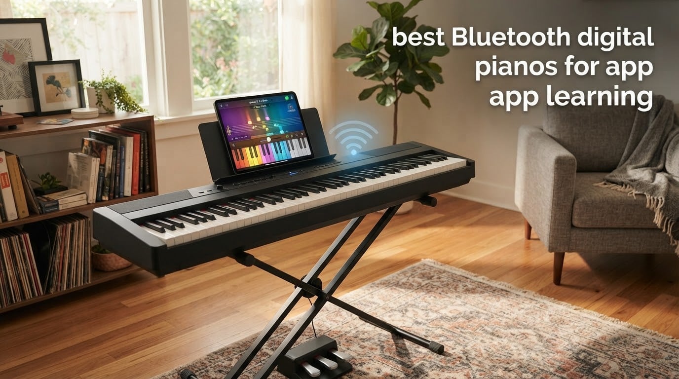best Bluetooth digital pianos for app learning