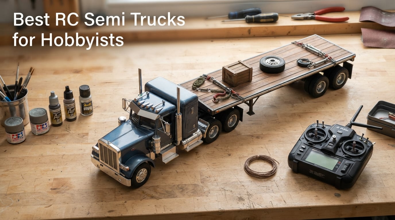 Best RC Semi Trucks for Hobbyists