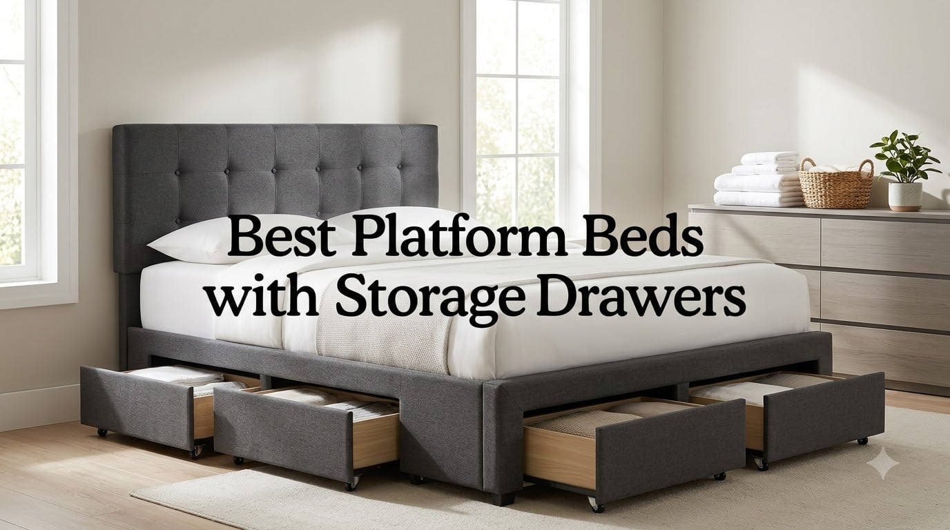 Best Platform Beds with Storage Drawers