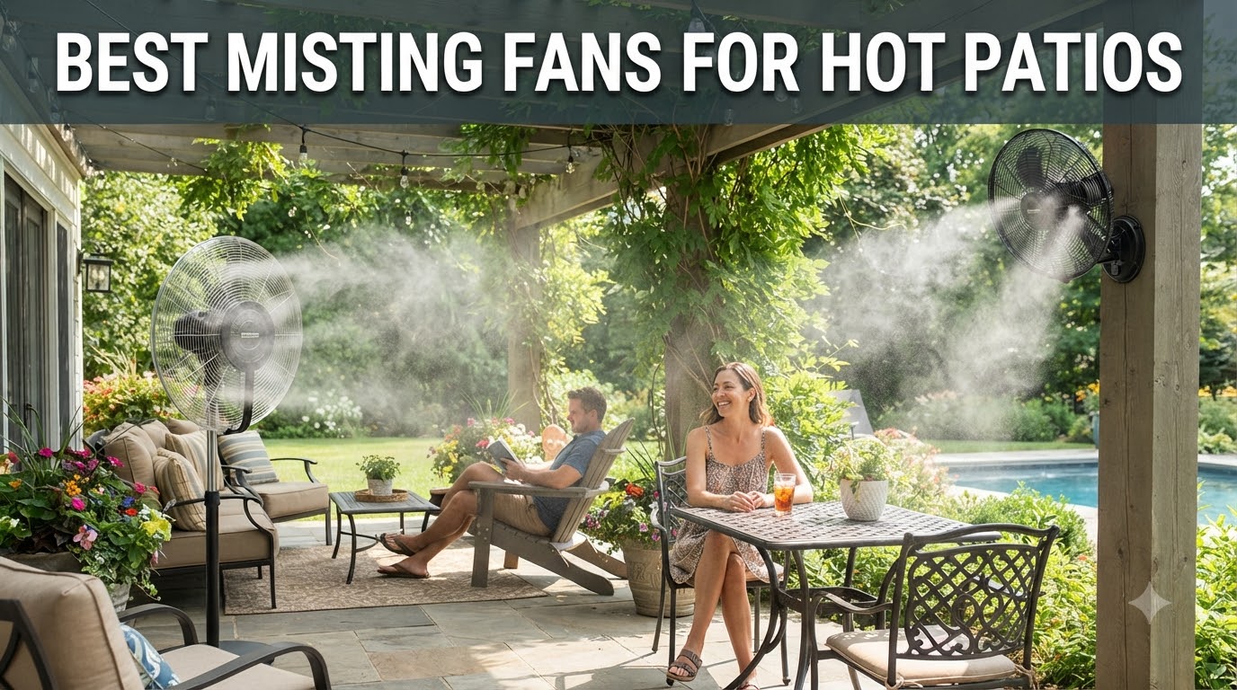 Best Misting Fans for Hot Patios