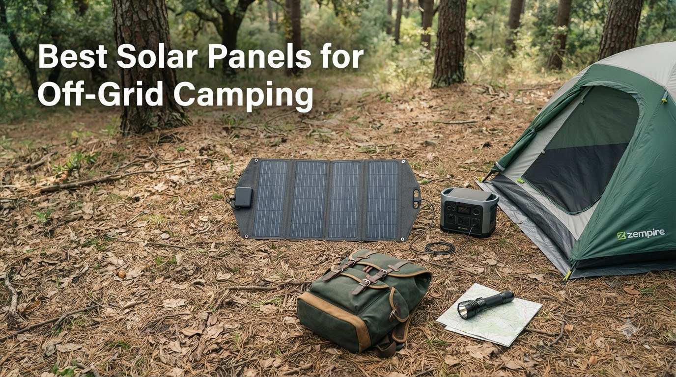 Best Solar Panels for Off-Grid Camping