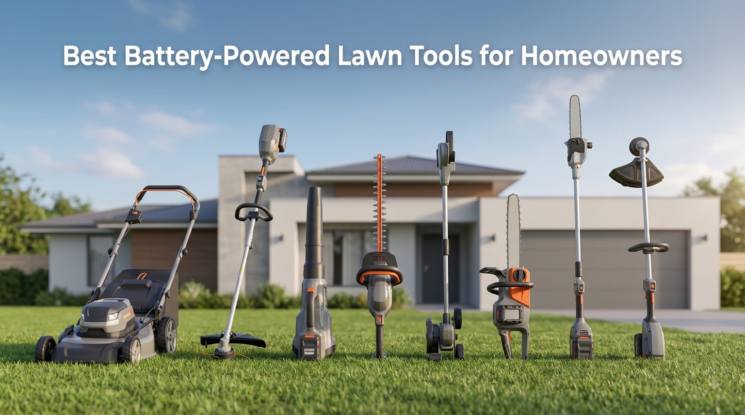 Best Battery-Powered Lawn Tools for Homeowners