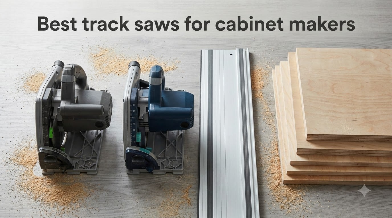 Best track saws for cabinet makers