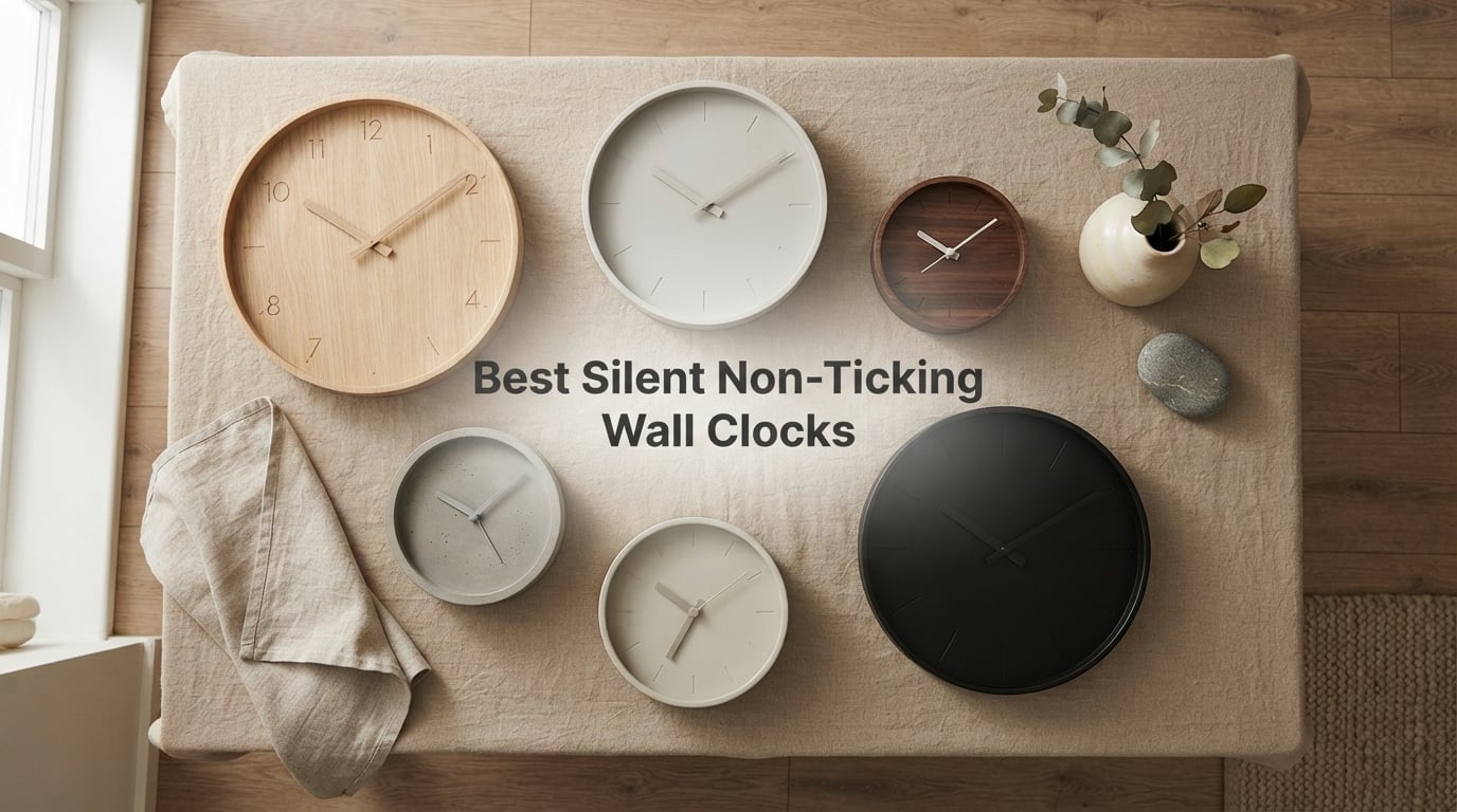 Best Silent Non-Ticking Wall Clocks