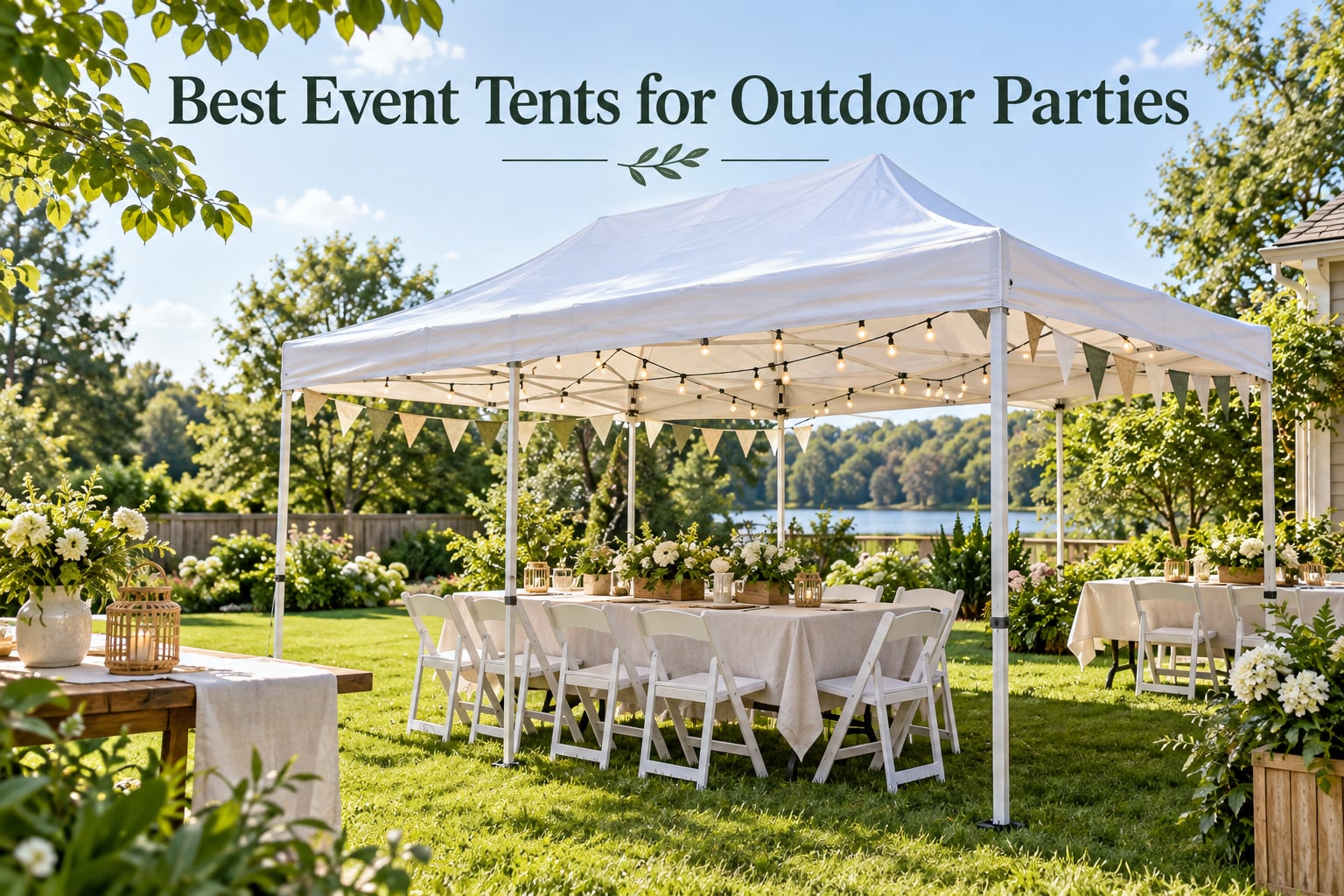 Best Event Tents for Outdoor Parties