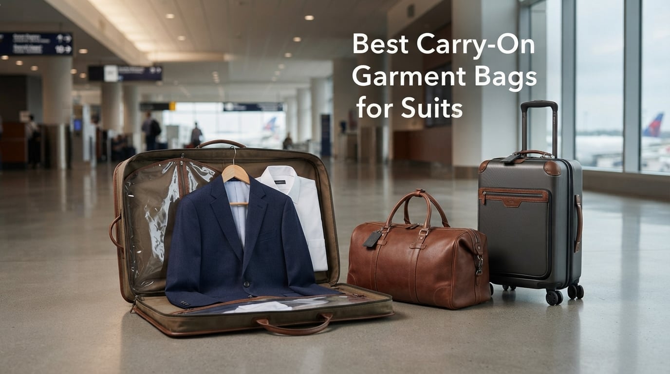 Best Carry-On Garment Bags for Suits