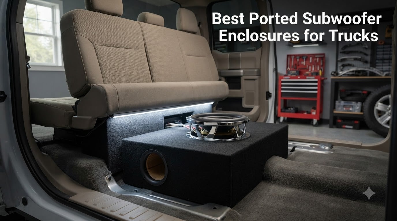 Best Ported Subwoofer Enclosures for Trucks