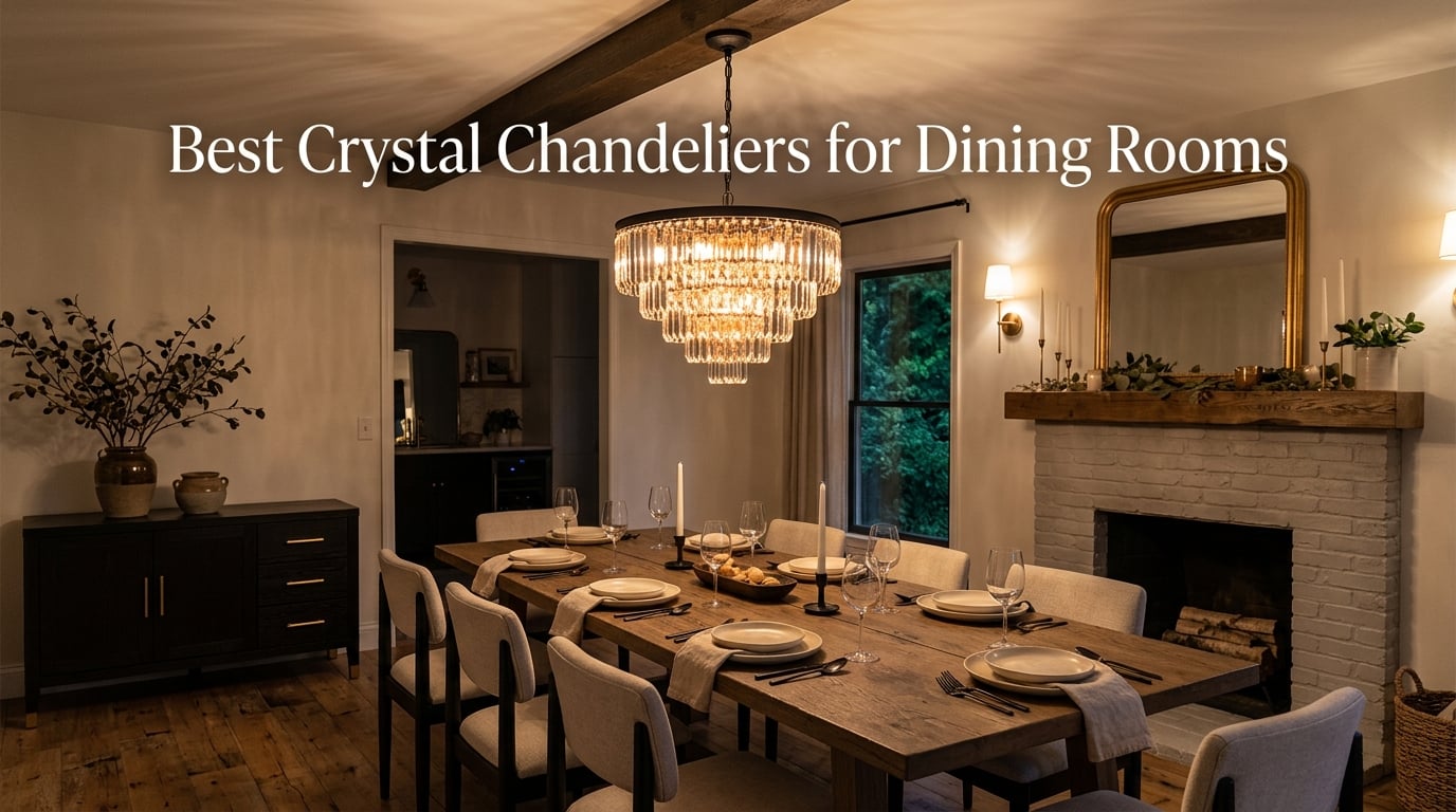 Best Crystal Chandeliers for Dining Rooms