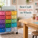 Best Craft Storage Carts on Wheels