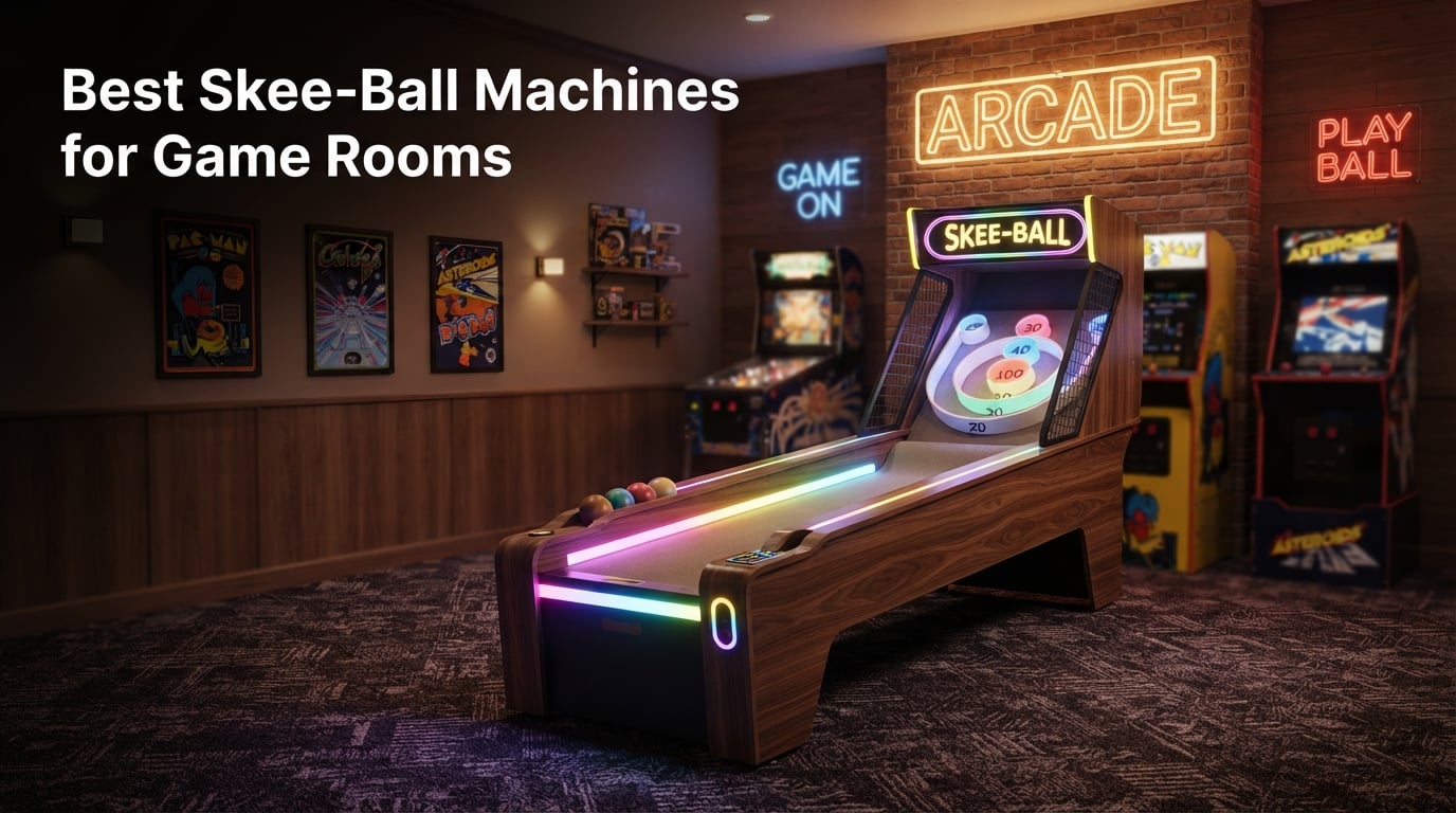 Best Skee-Ball Machines for Game Rooms