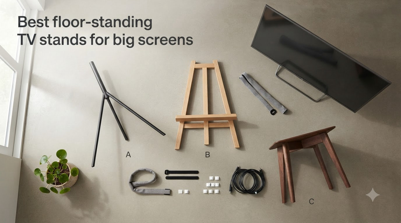 Best floor-standing TV stands for big screens