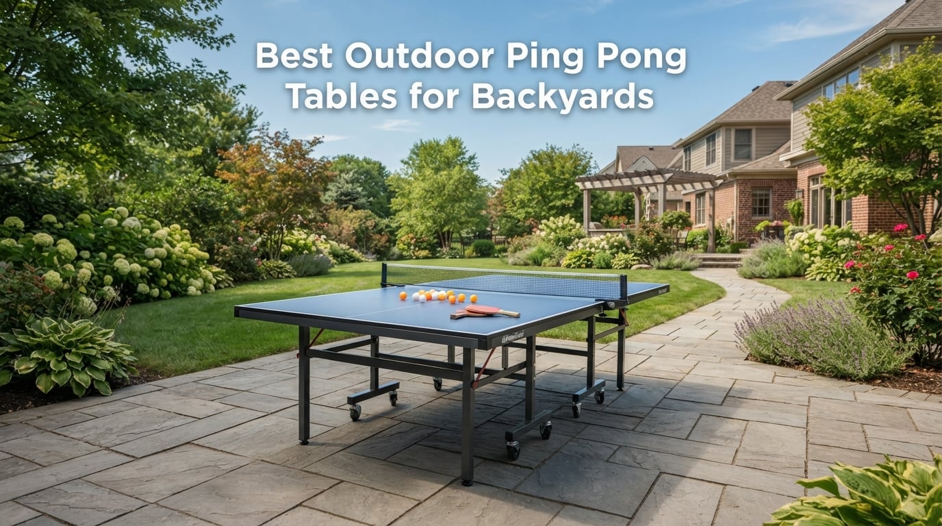 Best Outdoor Ping Pong Tables for Backyards