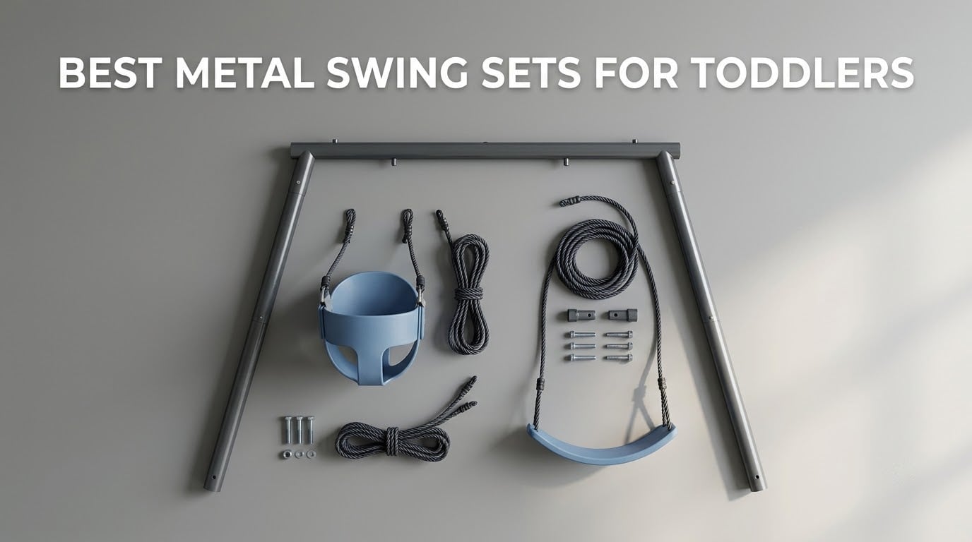 best metal swing sets for toddlers