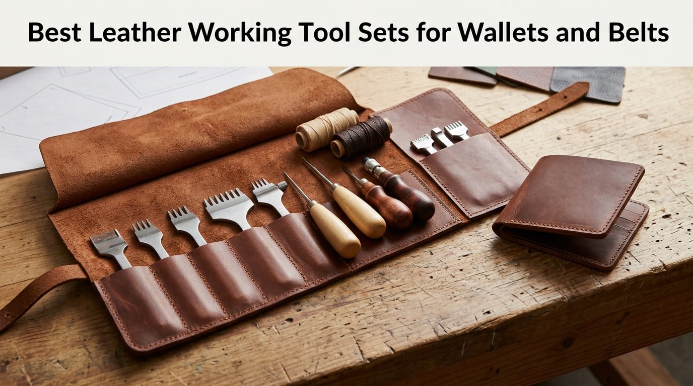 Best Leather Working Tool Sets for Wallets and Belts