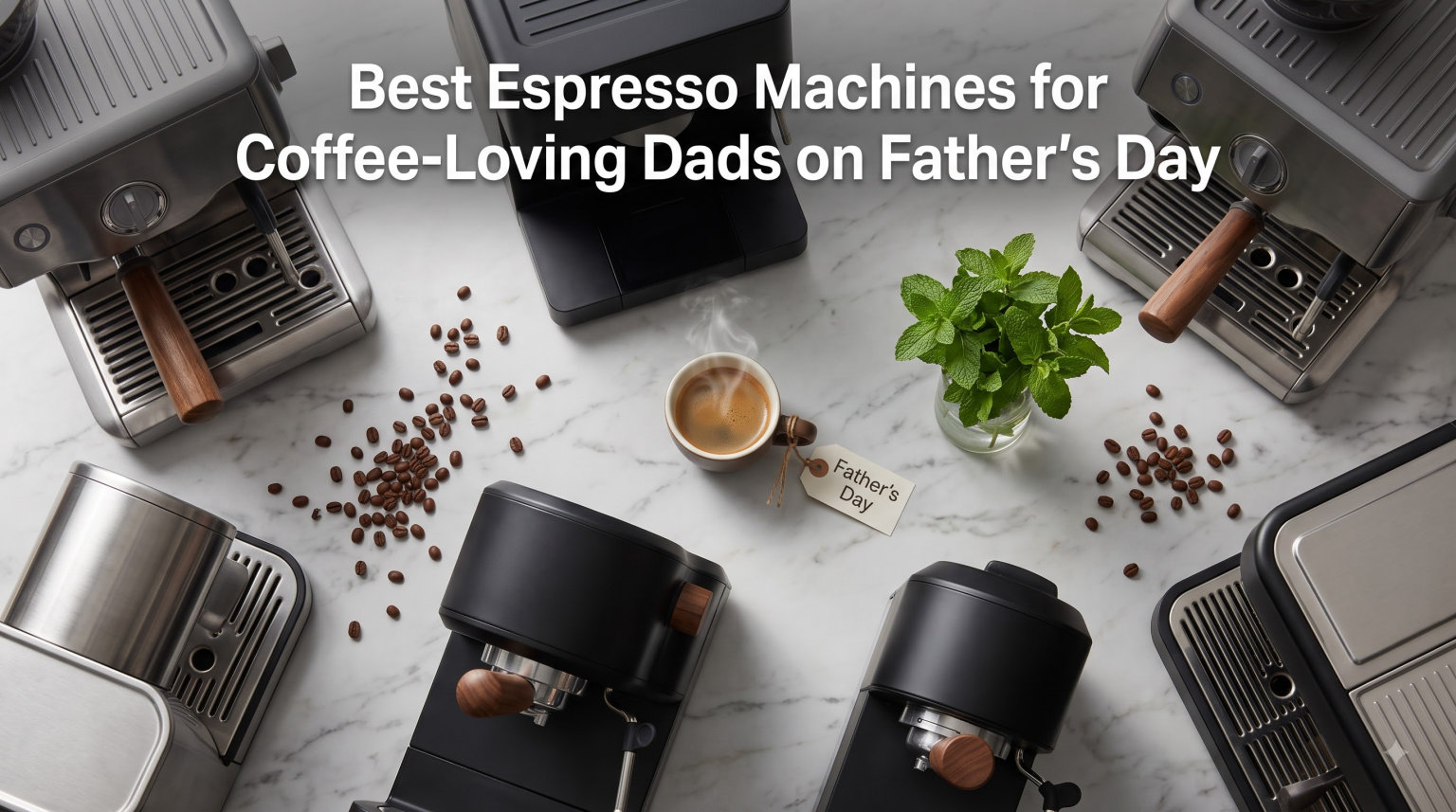 Best Espresso Machines for Coffee-Loving Dads on Father's Day