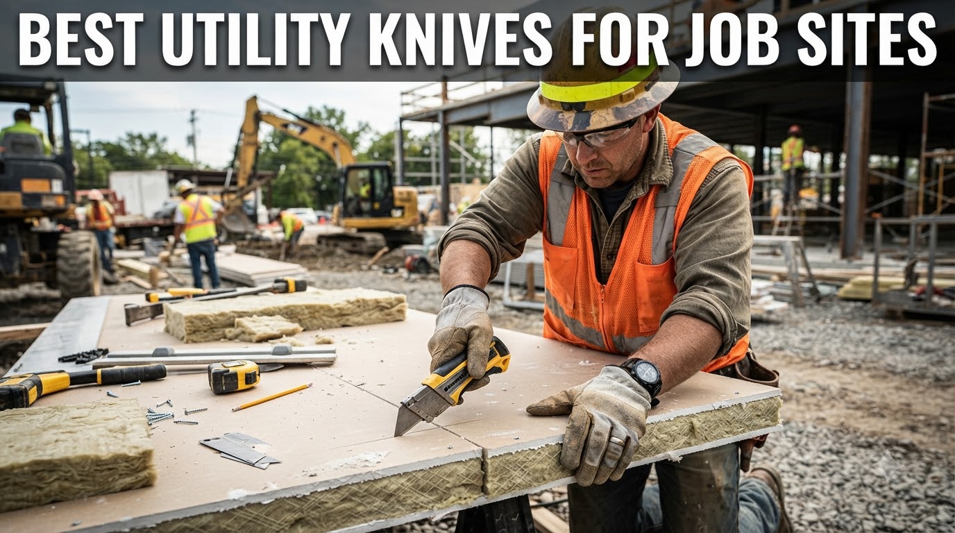 Best Utility Knives for Job Sites