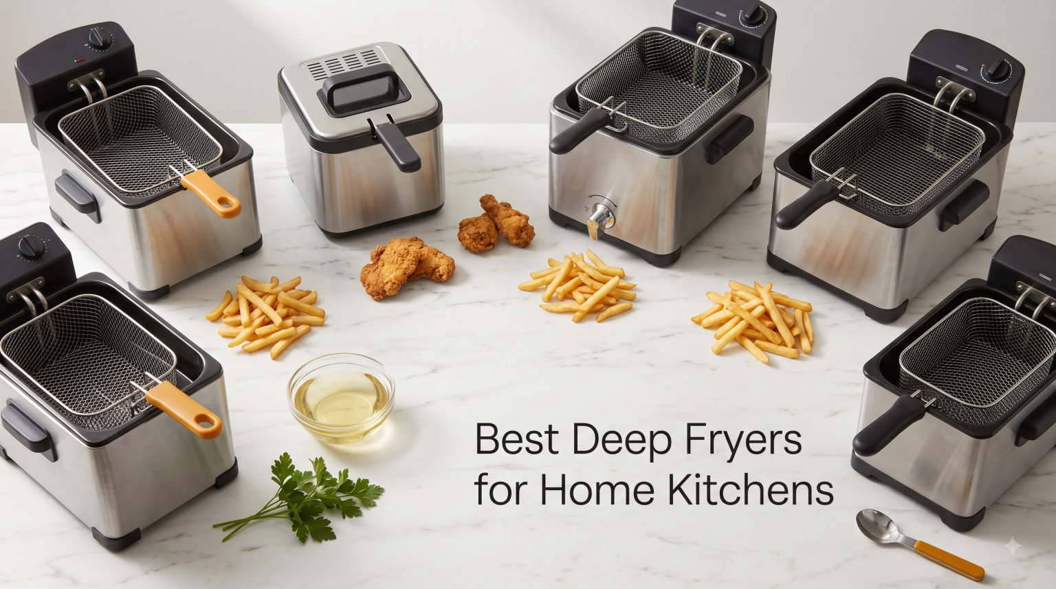 Best Deep Fryers for Home Kitchens