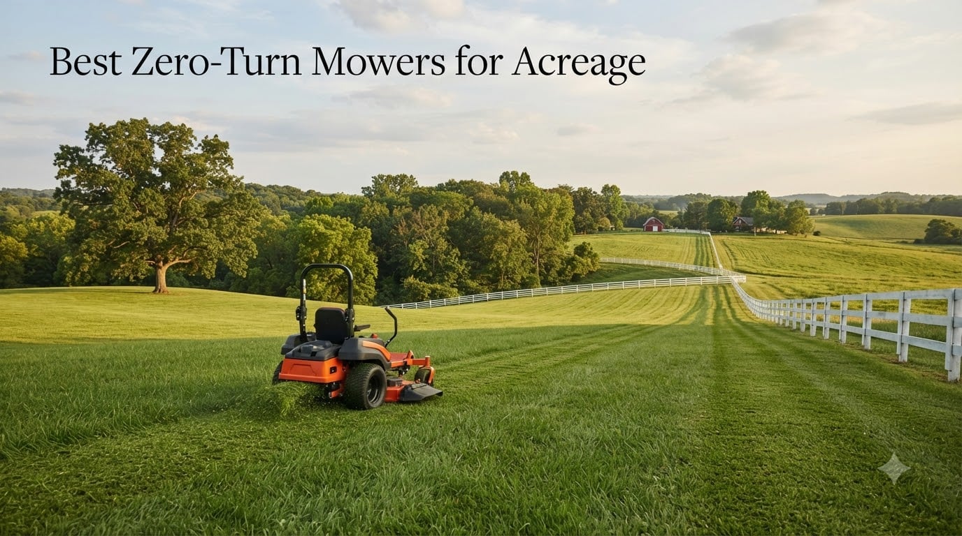 Best Zero-Turn Mowers for Acreage