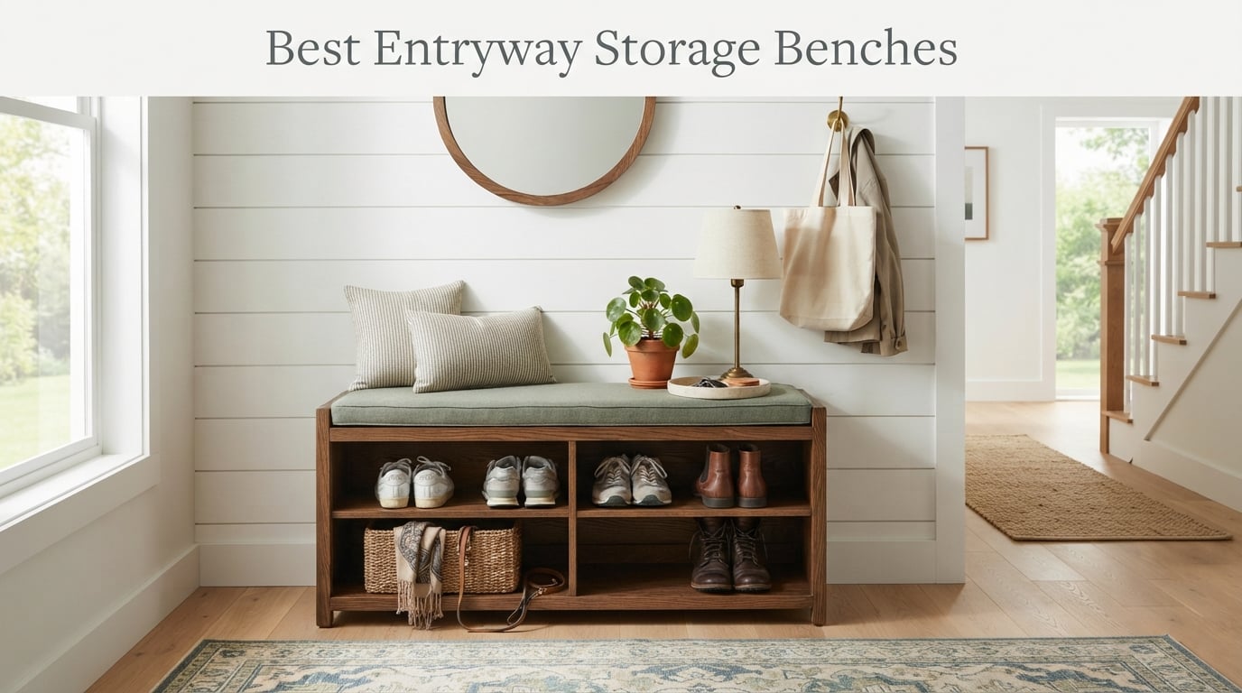 Best Entryway Storage Benches