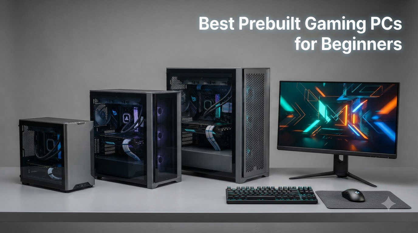 Best Prebuilt Gaming PCs for Beginners
